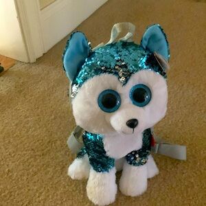 TY beanie mini backpack Slush